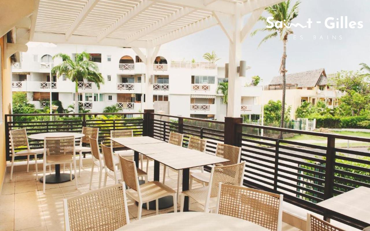 Restaurant de la résidence Tropic Appart Hôtel à Saint-Gilles Les Bains à La Réunion