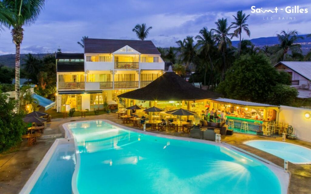Hôtel Le Nautile à Saint-Gilles Les Bains 3 étoiles à La Réunion avec vue piscine 974