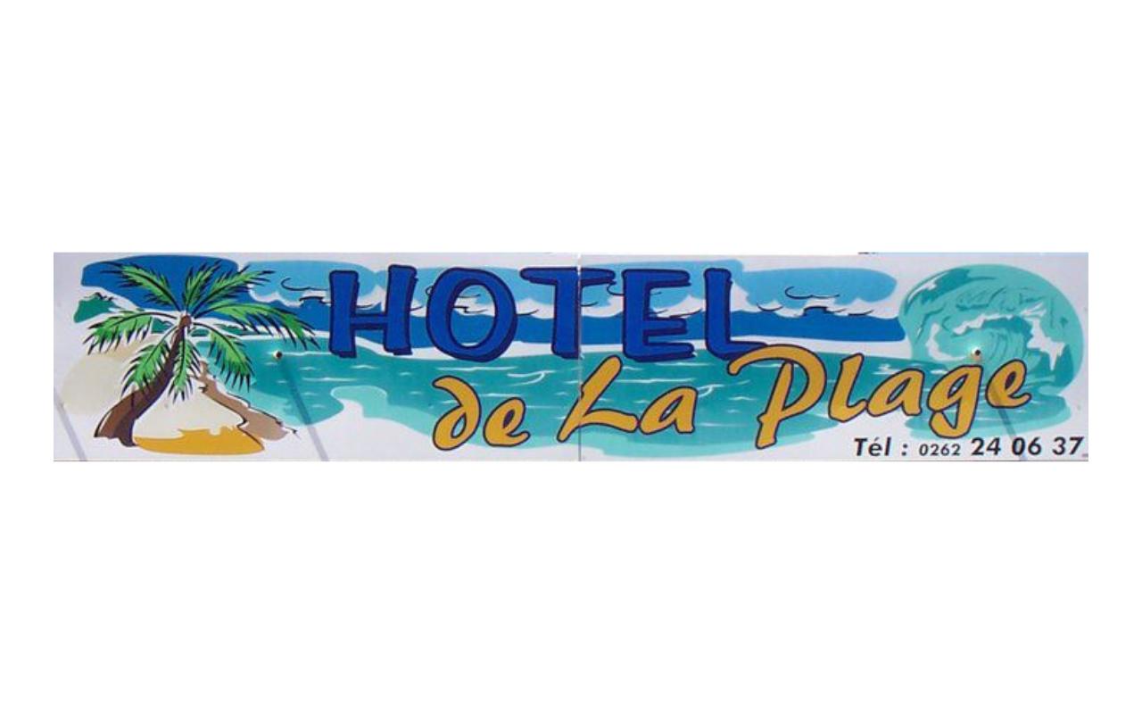 Logo de l'Hôtel de La Plage à La Réunion à Saint-Gilles Les Bains