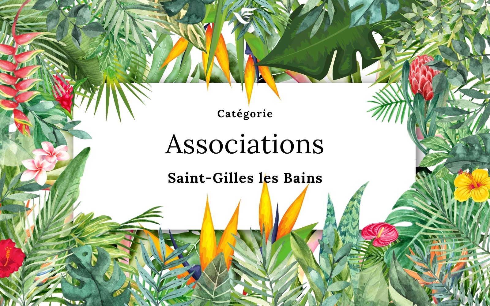 Associations Saint-Gilles les Bains, Réunion